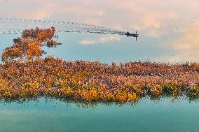 Hongze Lake in Suqian