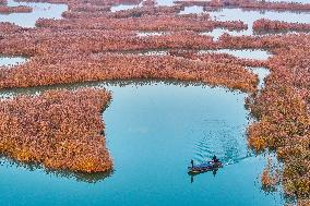 Hongze Lake in Suqian