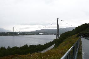 NORWAY-NARVIK-CHINESE-BUILT-HALOGALAND BRIDGE