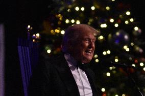 Former US President Donald J Trump At New York Young Republican Club Gala