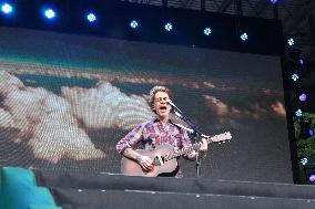 Nando Reis on stage at Prime Rock Brasil Curitiba
