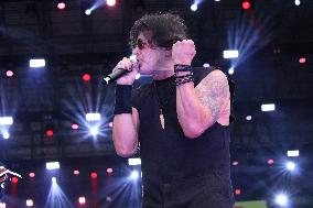 Paulo Ricardo performing at Prime Rock Brasil Curitiba