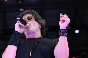 Paulo Ricardo performing at Prime Rock Brasil Curitiba