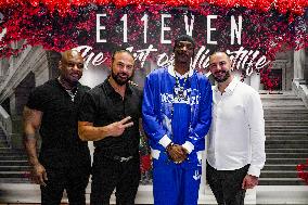 Snoop Dogg appearing at E11even - Miami