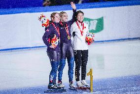 (SP)CHINA-BEIJING-SHORT TRACK SPEED SKATING-ISU WORLD CUP-WOMEN'S 1000M FINAL (CN)