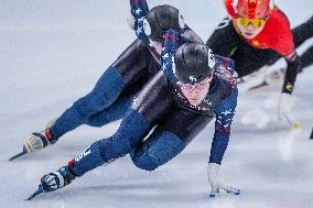 (SP)CHINA-BEIJING-SHORT TRACK SPEED SKATING-ISU WORLD CUP-WOMEN'S 1000M FINAL (CN)