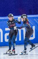 (SP)CHINA-BEIJING-SHORT TRACK SPEED SKATING-ISU WORLD CUP-WOMEN'S 1000M FINAL (CN)