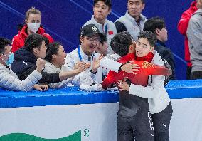 (SP)CHINA-BEIJING-SHORT TRACK SPEED SKATING-ISU WORLD CUP-MEN'S 1000M FINAL (CN)