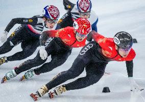 (SP)CHINA-BEIJING-SHORT TRACK SPEED SKATING-ISU WORLD CUP-MEN'S 1000M FINAL (CN)