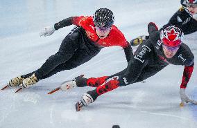 (SP)CHINA-BEIJING-SHORT TRACK SPEED SKATING-ISU WORLD CUP-MEN'S 1000M FINAL (CN)