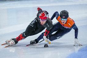 (SP)CHINA-BEIJING-SHORT TRACK SPEED SKATING-ISU WORLD CUP-MEN'S 1000M FINAL (CN)