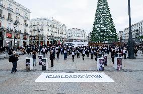 Animal Equality Activists Rally - Madrid