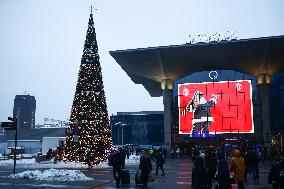 Daily Life In Katowice Before Christmas