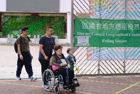 CHINA-HONG KONG-7TH DISTRICT COUNCIL ORDINARY ELECTION (CN)