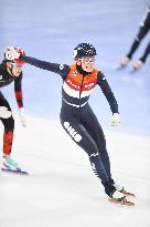 (SP)CHINA-BEIJING-SHORT TRACK SPEED SKATING-ISU WORLD CUP-WOMEN'S 3000M RELAY FINAL A(CN)