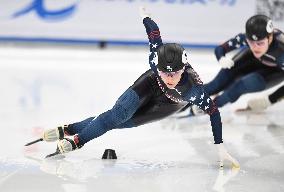 (SP)CHINA-BEIJING-SHORT TRACK SPEED SKATING-ISU WORLD CUP-WOMEN'S 1000M FINAL (CN)