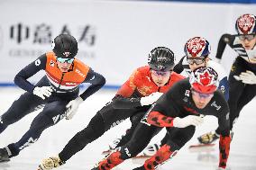 (SP)CHINA-BEIJING-SHORT TRACK SPEED SKATING-ISU WORLD CUP-MEN'S 1000M FINAL (CN)