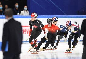 (SP)CHINA-BEIJING-SHORT TRACK SPEED SKATING-ISU WORLD CUP-MEN'S 1000M FINAL (CN)