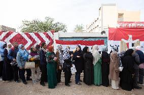 Voting Begins For Presidential Election In Egypt