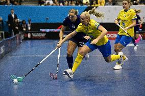 (SP)SINGAPORE-FLOORBALL-IFF WOMEN'S WORLD CHAMPIONSHIPS-SWEDEN VS FINLAND