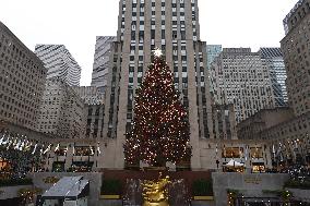Christmas Atmosphere In New York City