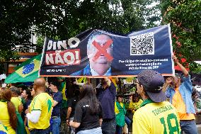 Protest In Sao Paulo, Brazil