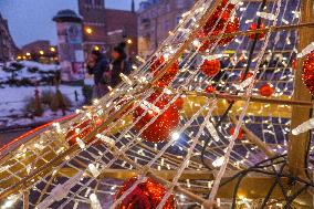 Christmas Atmosphere In Gdansk, Poland