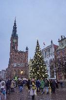 Christmas Atmosphere In Gdansk, Poland