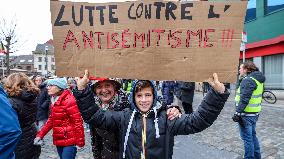 National March Against Antisemitism - Brussels