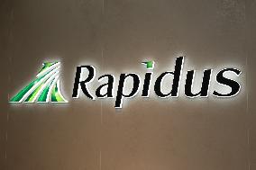 Rapidus signage and logo