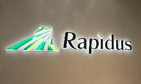 Rapidus signage and logo