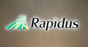 Rapidus signage and logo