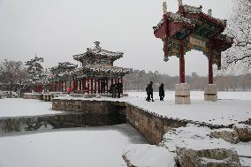 Snow in Chengde