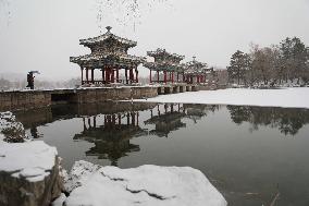 Snow in Chengde