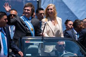 Javier Milei Sworn In As Argentina's New President