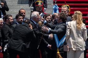 Javier Milei Sworn In As Argentina's New President