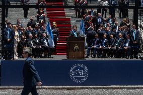 Javier Milei Sworn In As Argentina's New President