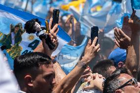 Javier Milei Sworn In As Argentina's New President