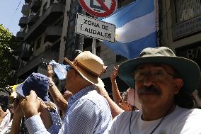 Javier Milei Sworn In As Argentina's New President