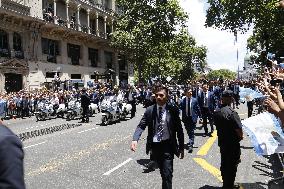 Javier Milei Sworn In As Argentina's New President