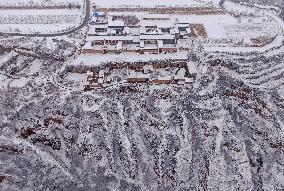 Heavy Snow Hit Yuncheng