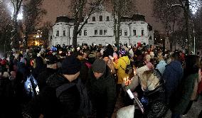 Bethlehem Peace Light in Kyiv