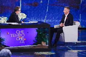Gino Cecchettin Attends The Che Tempo Che Fa After The Femicide Of His Daughter Giulia Cecchettin