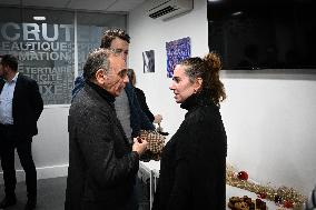 Eric Zemmour And Marion Marechal In The New HQ of Reconquete - Paris