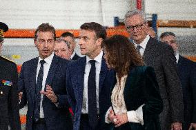 Macron's visit to mark the two years of the France 2030 investment plan - Toulouse