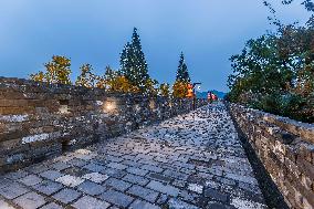 Ancient Ming Dynasty City Wall in Nanjing
