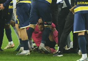 Turkish Football On Hold After Club President Punches Referee