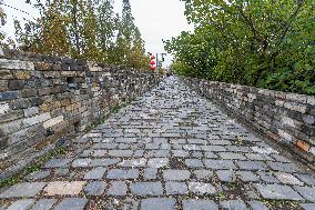 Ancient Ming Dynasty City Wall in Nanjing