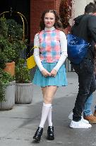 Zoe Colletti Leaves Her Hotel - NYC