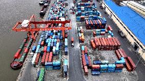 Fengshan Port in Hai 'an